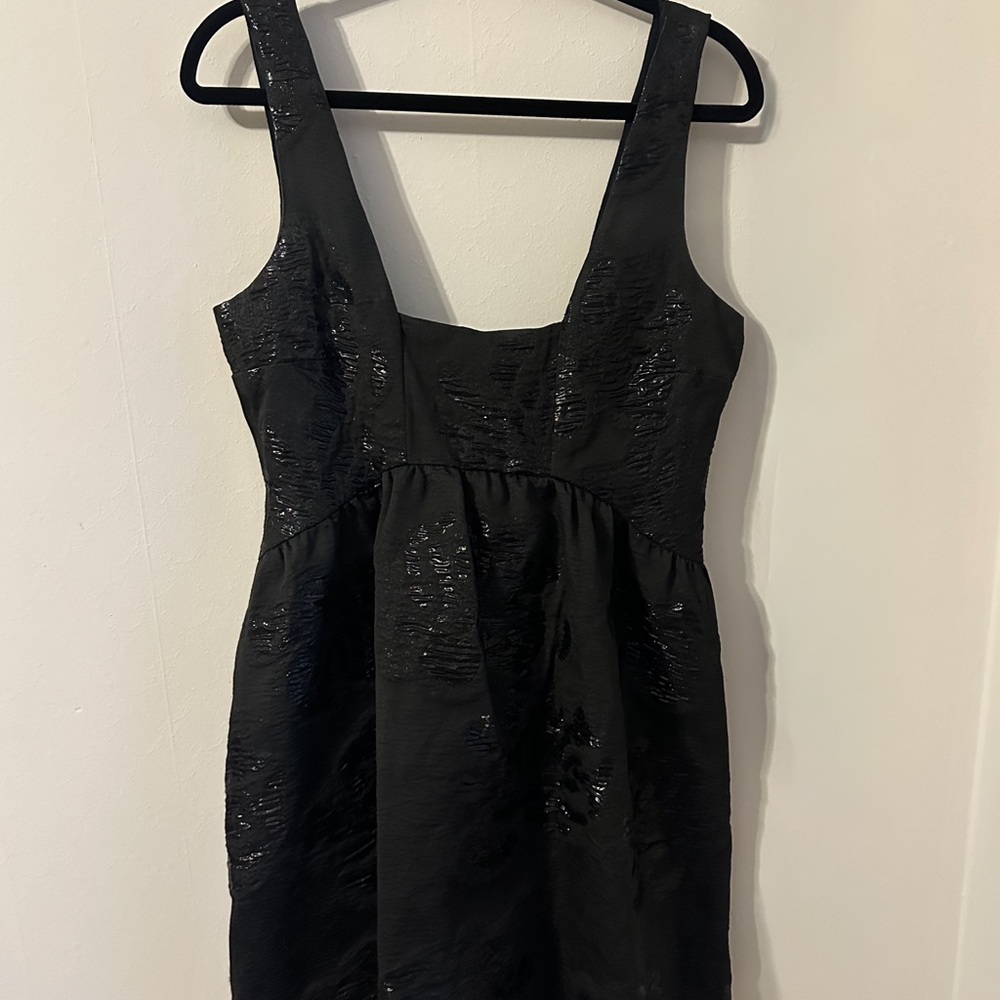 Maeve Black Mini Dress